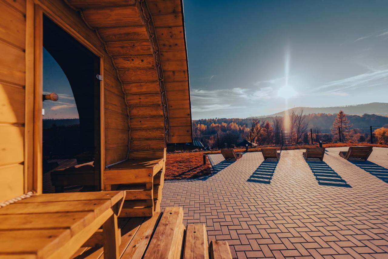 Chaty Skwirutowe Wzgorze - Domki Caloroczne Solina  Bagian luar foto
